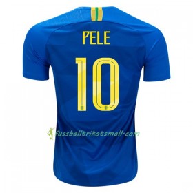 Fußballtrikots Brasilien Pele 10 WM 2018 Auswärts-trikot kaufen